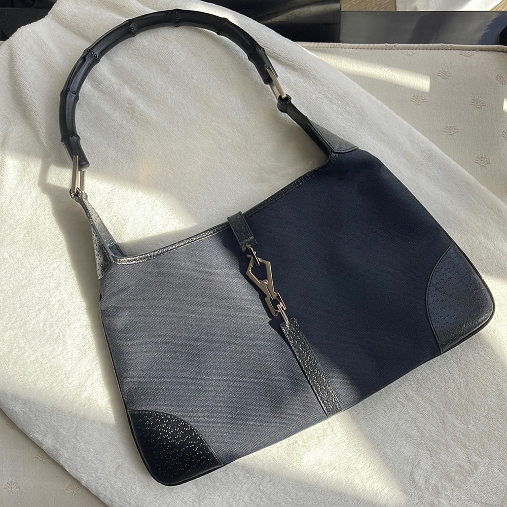 Vintage Gucci Jackie Bamboo Handbag